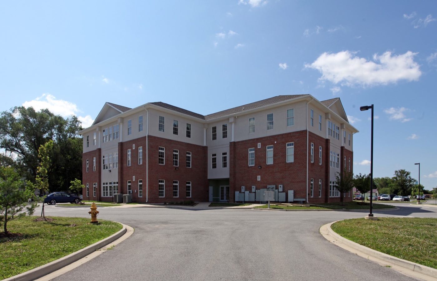 Exterior of the Boyd Building medical office building in Leonardtown, Maryland