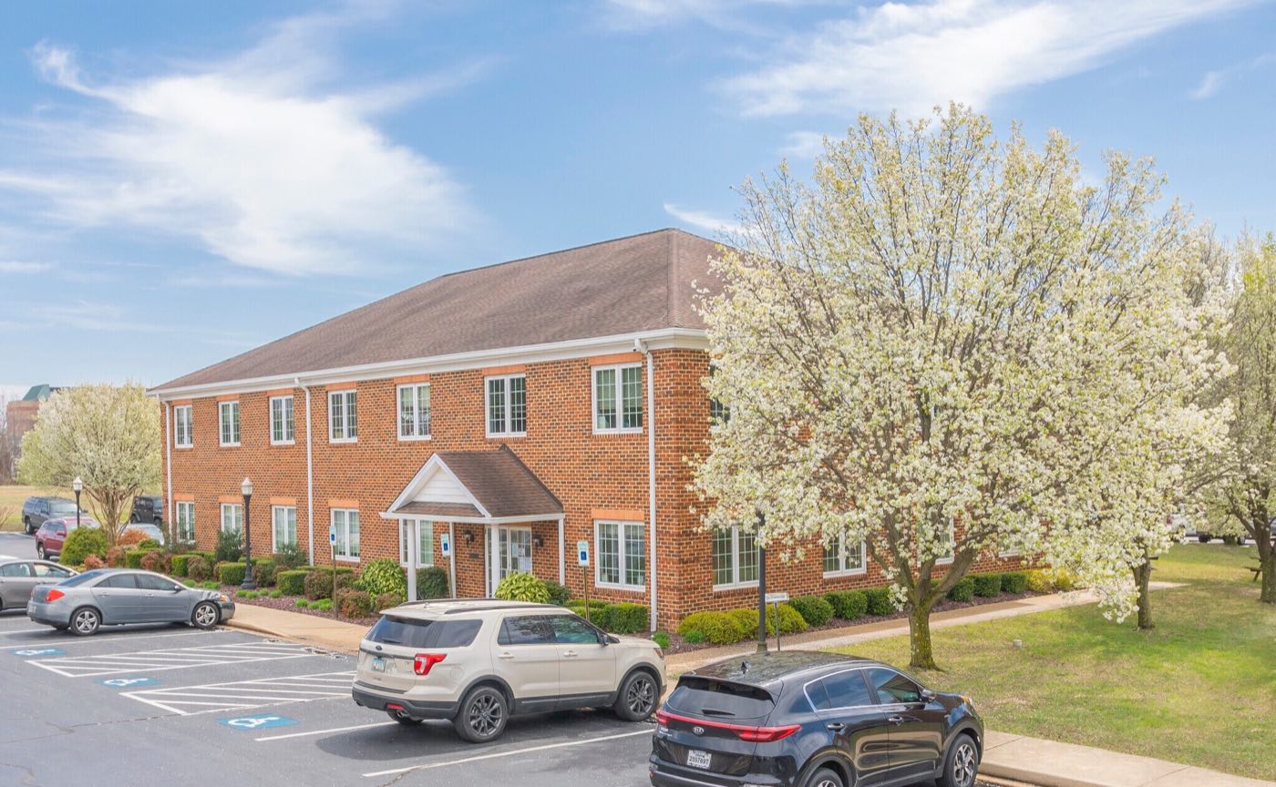 Exterior of the Millennium Building professional office building in Leonardtown, Maryland